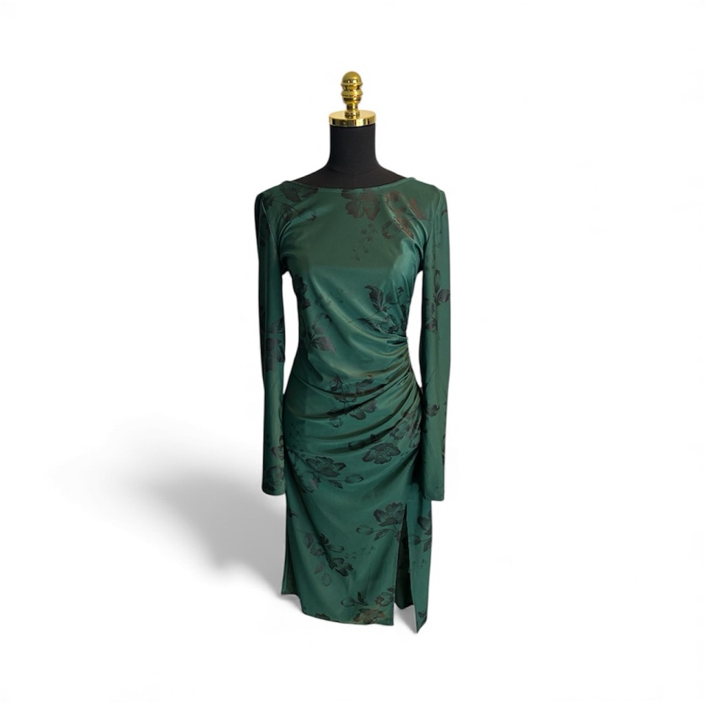 NWT Baltic Born Green Fitted Dress Size Large